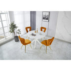 22.04 Accent Chairs with Iron Legs (Set of 2)