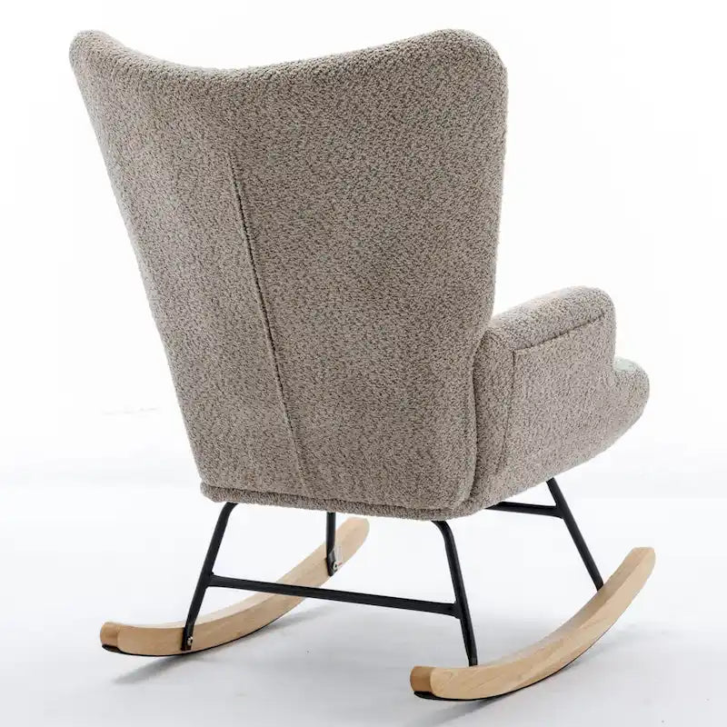 Multicolor Teddy 33.4 Rocking Chair with Glider