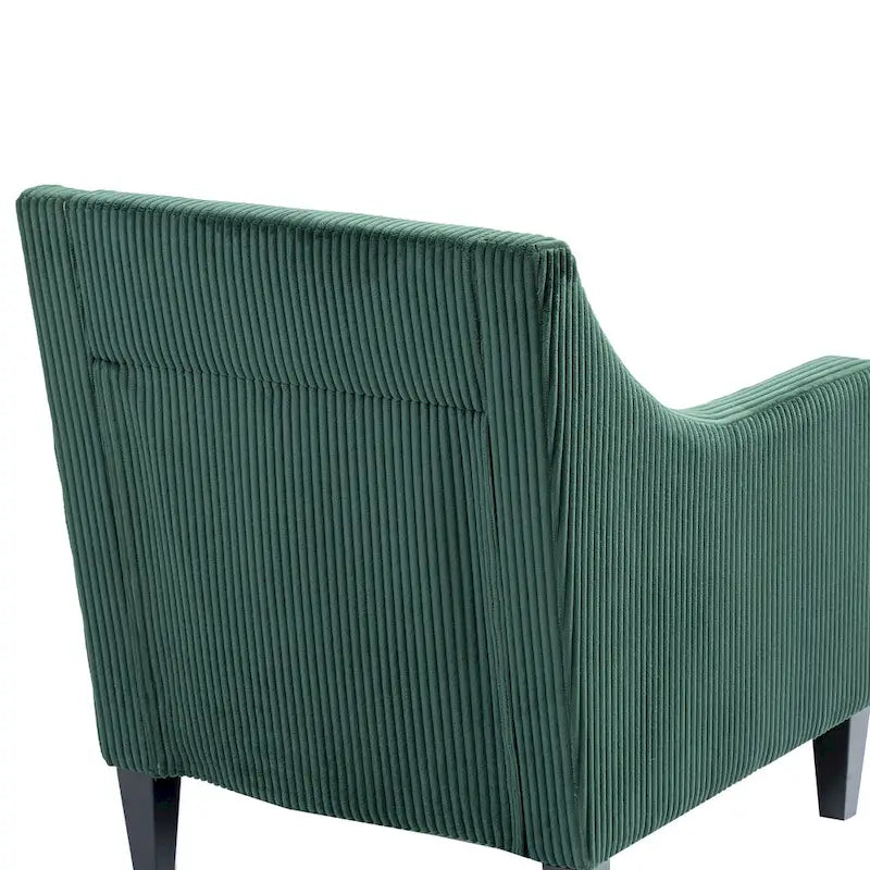 Fauteuil rembourré Emerald 26.77 avec accoudoirs incurvés