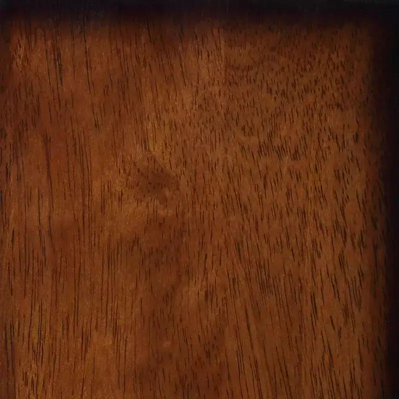 Tabouret de bar pivotant en bois massif Palmetto, hauteur comptoir, couleur Brandy - Boraam