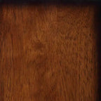 Tabouret de bar pivotant en bois massif Palmetto, hauteur comptoir, couleur Brandy - Boraam