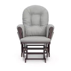 Fauteuil à bascule et repose-pieds Storkcraft Hoop Glider pour chambre de bébé