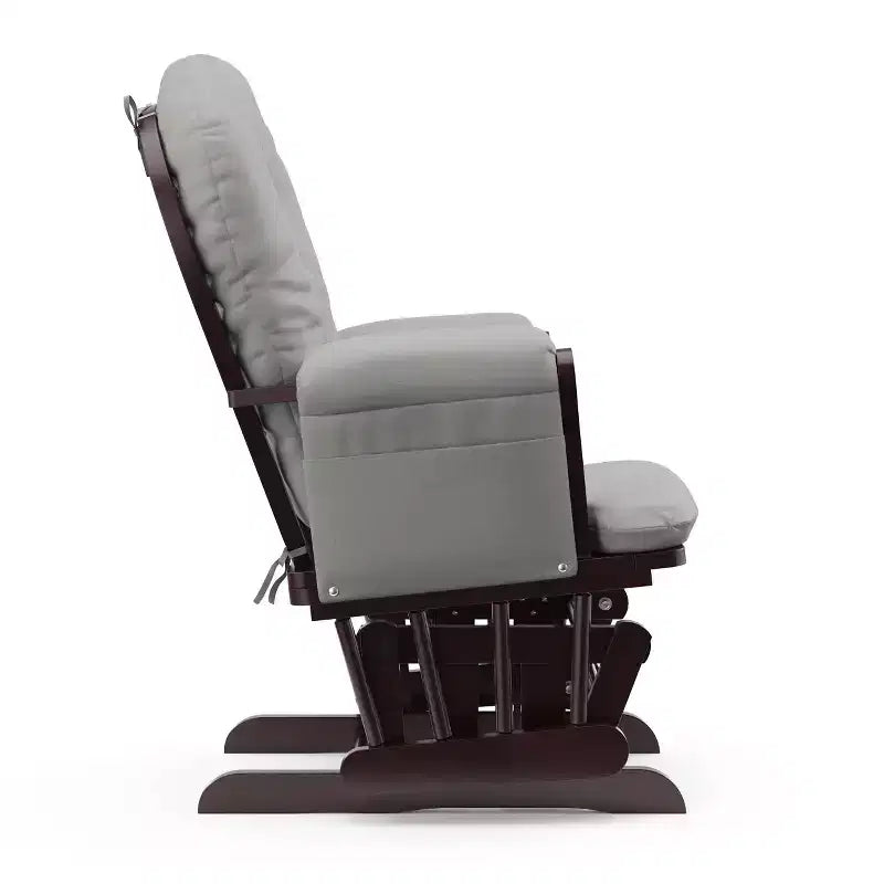 Fauteuil à bascule et repose-pieds Storkcraft Hoop Glider pour chambre de bébé