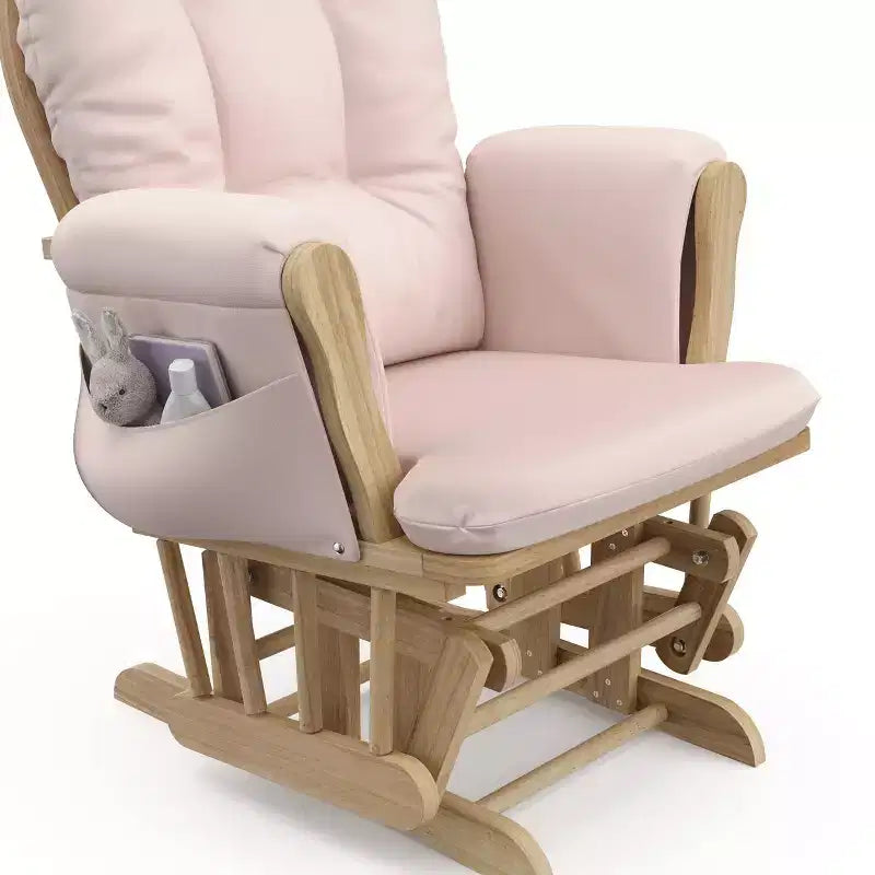 Fauteuil à bascule et repose-pieds Storkcraft Hoop Glider pour chambre de bébé