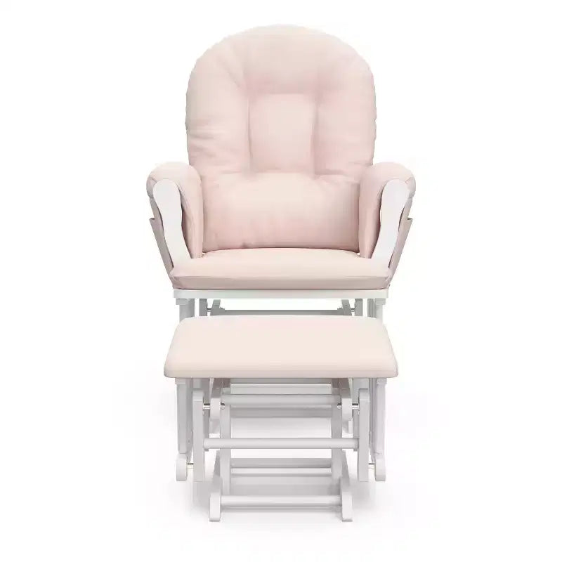 Fauteuil à bascule et repose-pieds Storkcraft Hoop Glider pour chambre de bébé