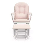 Fauteuil à bascule et repose-pieds Storkcraft Hoop Glider pour chambre de bébé