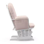 Fauteuil à bascule et repose-pieds Storkcraft Hoop Glider pour chambre de bébé