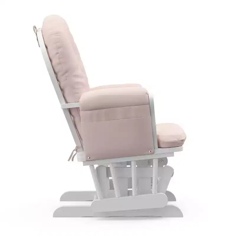 Fauteuil à bascule et repose-pieds Storkcraft Hoop Glider pour chambre de bébé