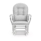 Fauteuil à bascule et repose-pieds Storkcraft Hoop Glider pour chambre de bébé