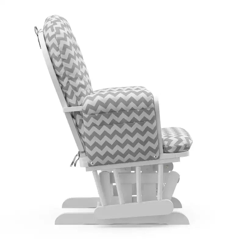 Fauteuil à bascule et repose-pieds Storkcraft Hoop Glider pour chambre de bébé