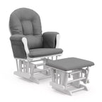 Fauteuil à bascule et repose-pieds Storkcraft Hoop Glider pour chambre de bébé