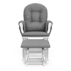 Fauteuil à bascule et repose-pieds Storkcraft Hoop Glider pour chambre de bébé