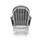 Fauteuil à bascule et repose-pieds Storkcraft Hoop Glider pour chambre de bébé