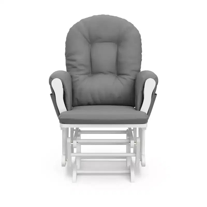Fauteuil à bascule et repose-pieds Storkcraft Hoop Glider pour chambre de bébé
