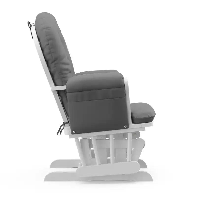Fauteuil à bascule et repose-pieds Storkcraft Hoop Glider pour chambre de bébé