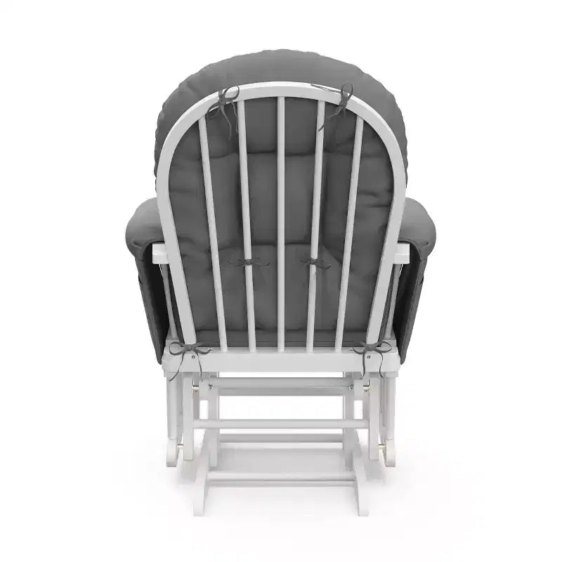 Fauteuil à bascule et repose-pieds Storkcraft Hoop Glider pour chambre de bébé
