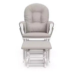 Fauteuil à bascule et repose-pieds Storkcraft Hoop Glider pour chambre de bébé