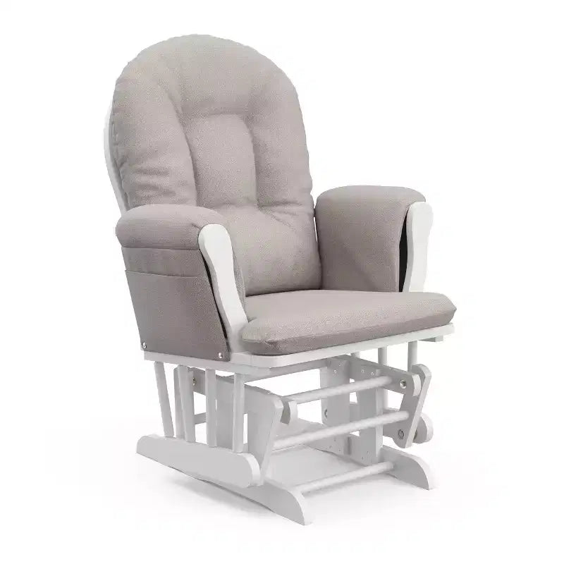 Fauteuil à bascule et repose-pieds Storkcraft Hoop Glider pour chambre de bébé