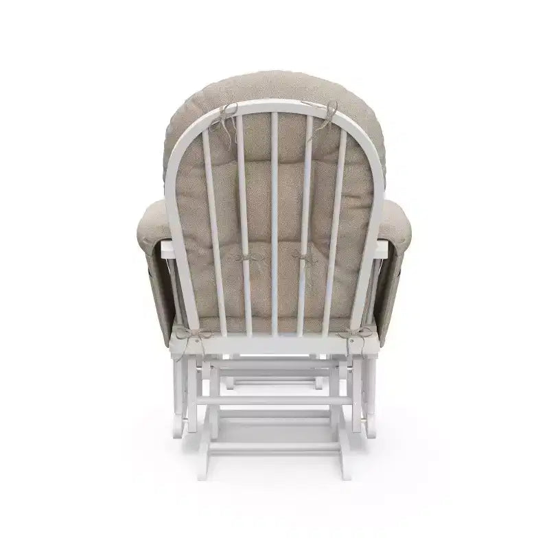 Fauteuil à bascule et repose-pieds Storkcraft Hoop Glider pour chambre de bébé
