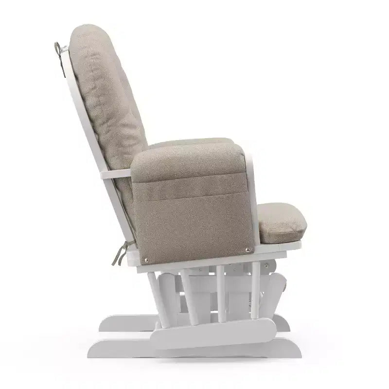 Fauteuil à bascule et repose-pieds Storkcraft Hoop Glider pour chambre de bébé