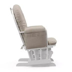 Fauteuil à bascule et repose-pieds Storkcraft Hoop Glider pour chambre de bébé