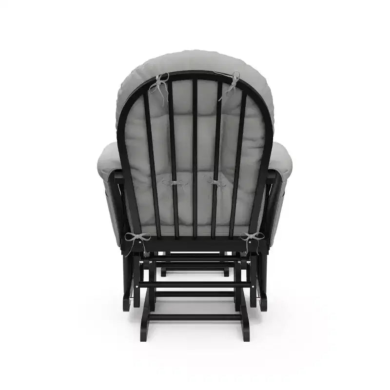 Fauteuil à bascule et repose-pieds Storkcraft Hoop Glider pour chambre de bébé