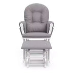 Fauteuil à bascule et repose-pieds Storkcraft Hoop Glider pour chambre de bébé