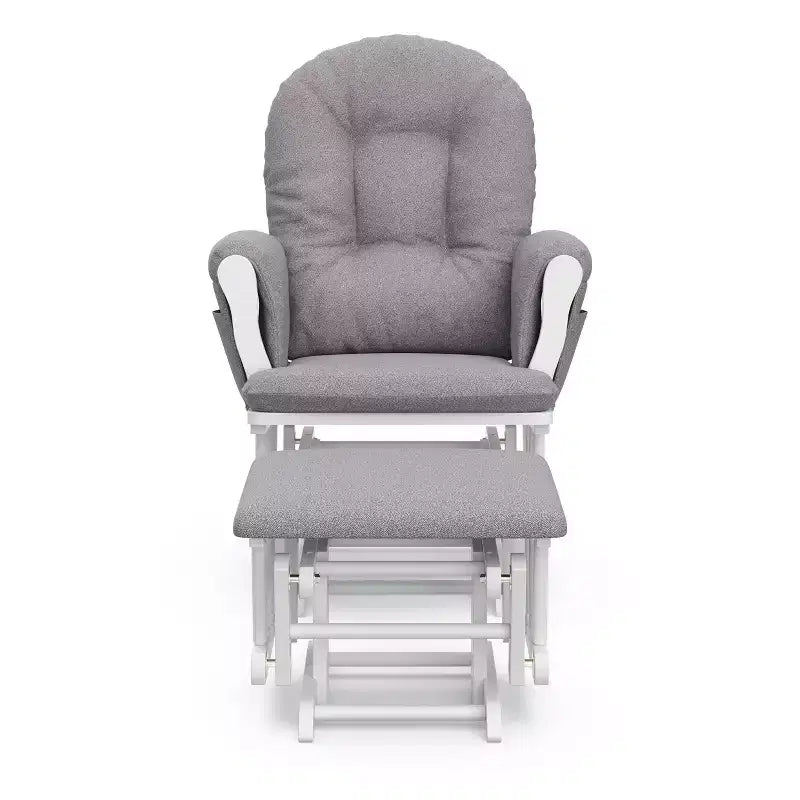 Fauteuil à bascule et repose-pieds Storkcraft Hoop Glider pour chambre de bébé