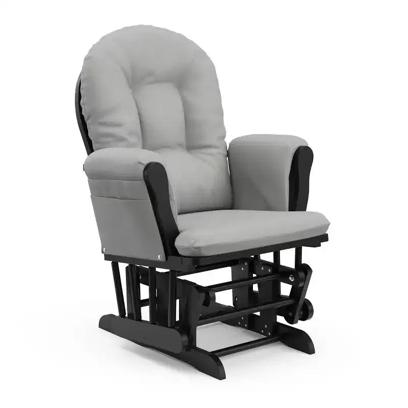 Fauteuil à bascule et repose-pieds Storkcraft Hoop Glider pour chambre de bébé