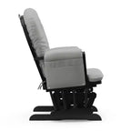 Fauteuil à bascule et repose-pieds Storkcraft Hoop Glider pour chambre de bébé