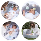 Lulyboo Nid de voyage et transat portable pour bébé