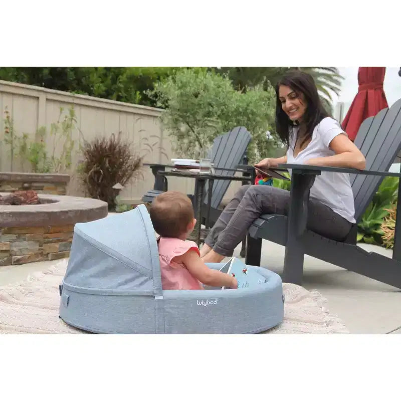 Lulyboo Nid de voyage et transat portable pour bébé