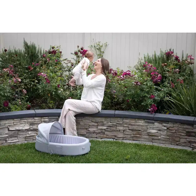 Lulyboo Nid de voyage et transat portable pour bébé