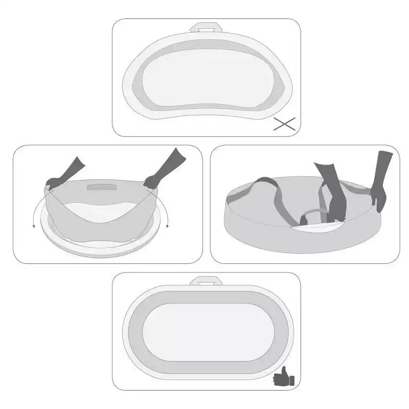 Lulyboo Nid de voyage et transat portable pour bébé