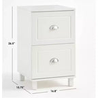 Buylateral 2 Drawer Bradley Filing Cabinet