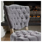 Bates Tufted Dining Chair Set 2ct - Christopher Knight Home