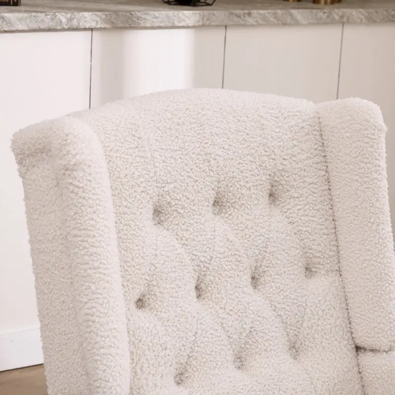 Multi-gear adjustable lounge chair 360 degrees full rotation rocking chair