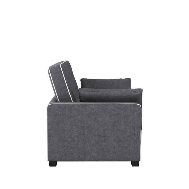 Serta Morrison Full Convertible Loveseat