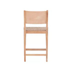 Set of 2 Clara Handwoven Seagrass Seat Counter Height Barstools Natural - Powell Company