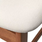 Lot de 2 chaises de salle à manger modernes du milieu du siècle Rika Buylateral