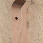 Banc d'entrée industriel WyndenHall 55" Sera en bois massif naturel