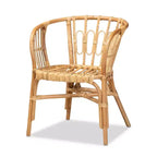 Chaise en rotin naturel Luxio - bali & pari