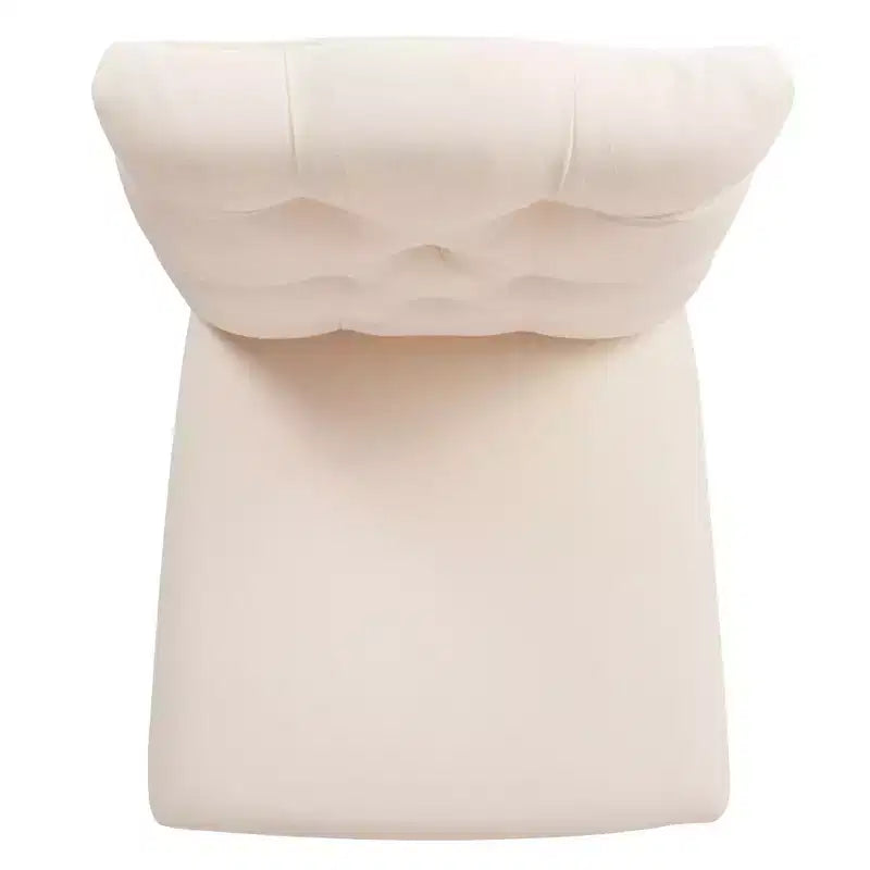 Lot de 2 chaises de salle à manger capitonnées Provence Beige - Finch
