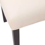 Lot de 2 chaises de salle à manger capitonnées Provence Beige - Finch