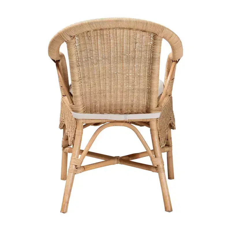 Chaise de salle à manger en rotin bali & pari Reinu Naturel