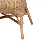 Chaise de salle à manger en rotin bali & pari Reinu Naturel