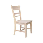Lot de 2 chaises sans accoudoirs Quincy non finies - International Concepts