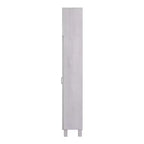 24/7 Shop At Home Maclay Double Door Pantry Cabinet White Oak