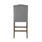Ensemble de salle à manger 8 pièces Grayson en marbre gris/bois flotté - Steve Silver Co.