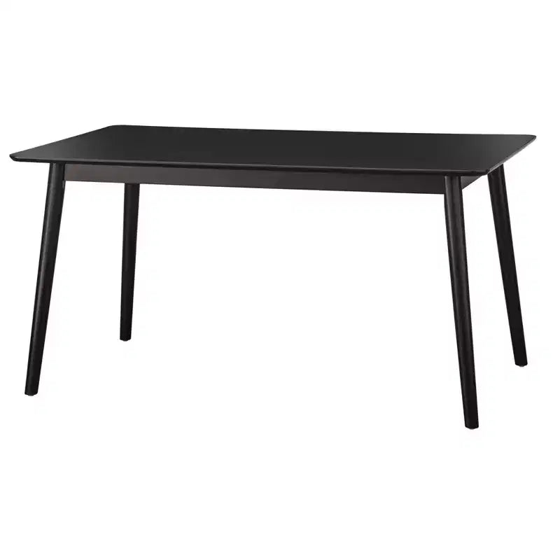 Lifestorey Whitney Rectangular Dining Table Black